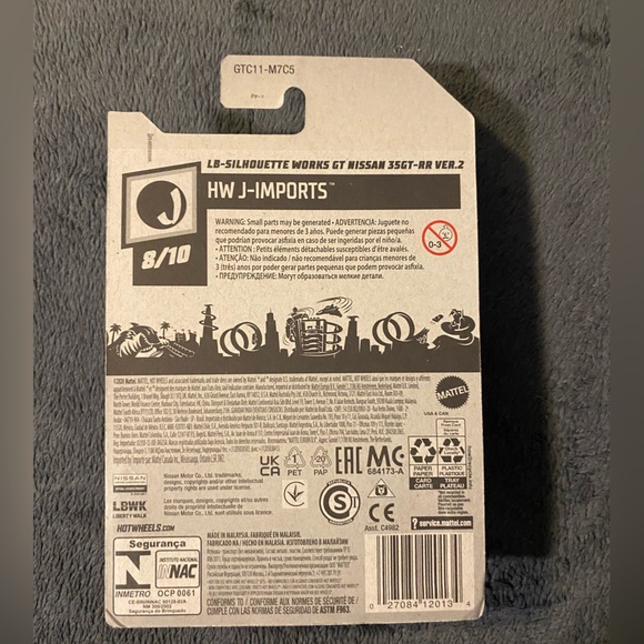 "🥦5/$25🥦" Hot Wheels LB-Silhouette WORKS GT 35GT-RR VER.2 - Picture 4 of 5